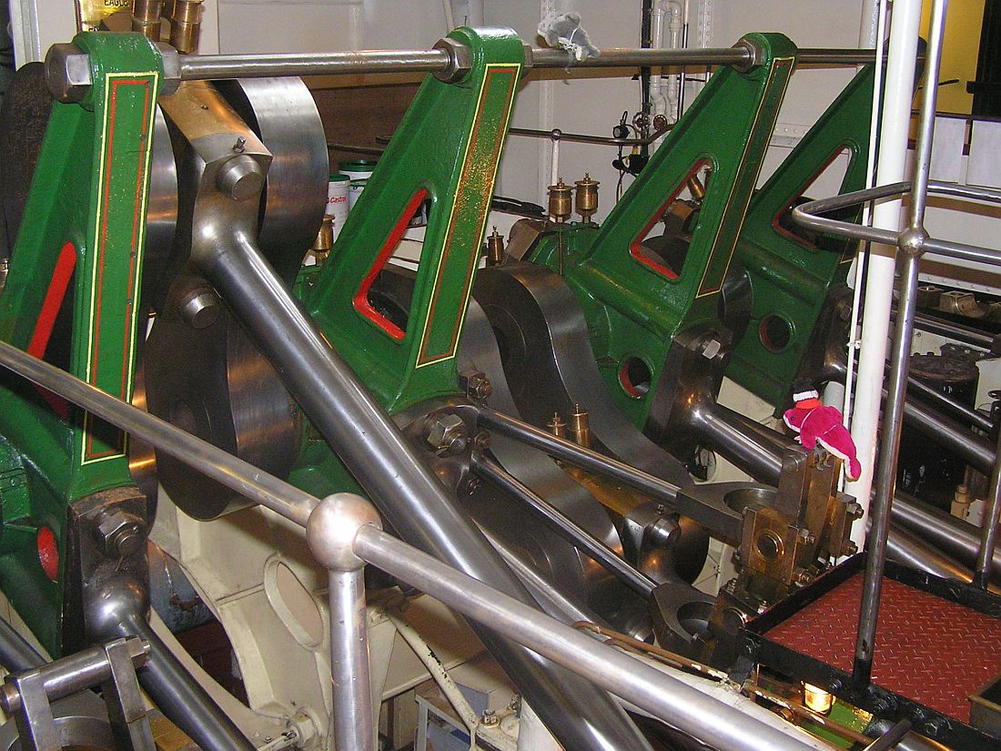 Paddle Steamer Waverley Engines